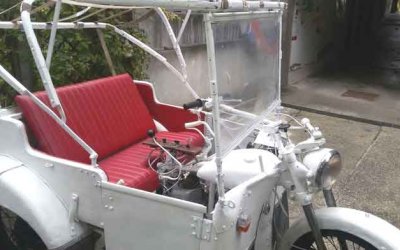 Oldtimer met JLO blok